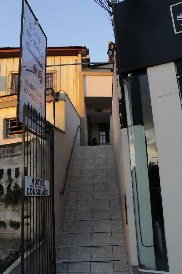Hostel Pousada Consulado ปอนตากรอสซา ภายนอก รูปภาพ